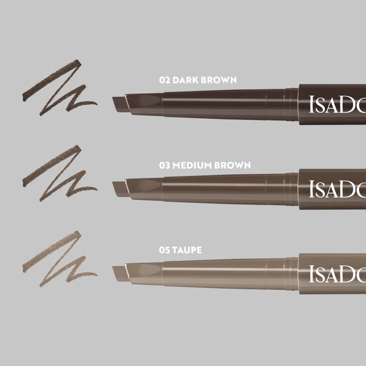 The Sculpting Brow Pen Volumize & Waterproof Dark Brown IsaDora
