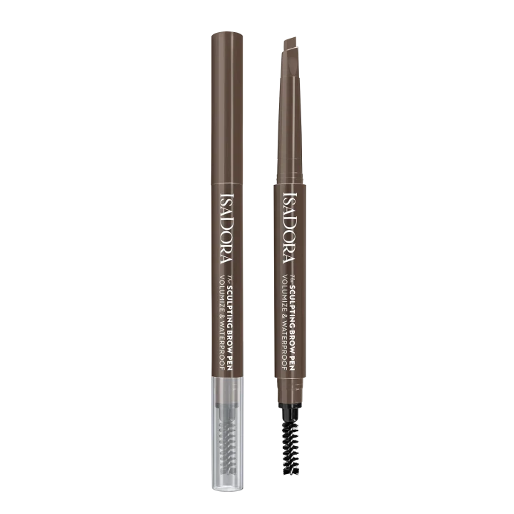 The Sculpting Brow Pen Volumize & Waterproof Medium Brown IsaDora
