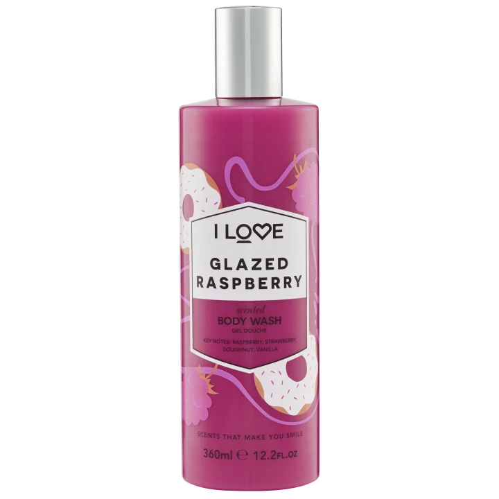 I LOVE Signature Body Wash Glazed Raspberry 360 ml I Love...