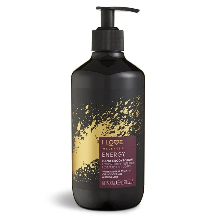 I LOVE Wellness Hand & Body Lotion Energy Orange & Bergamot 500 ml I Love...