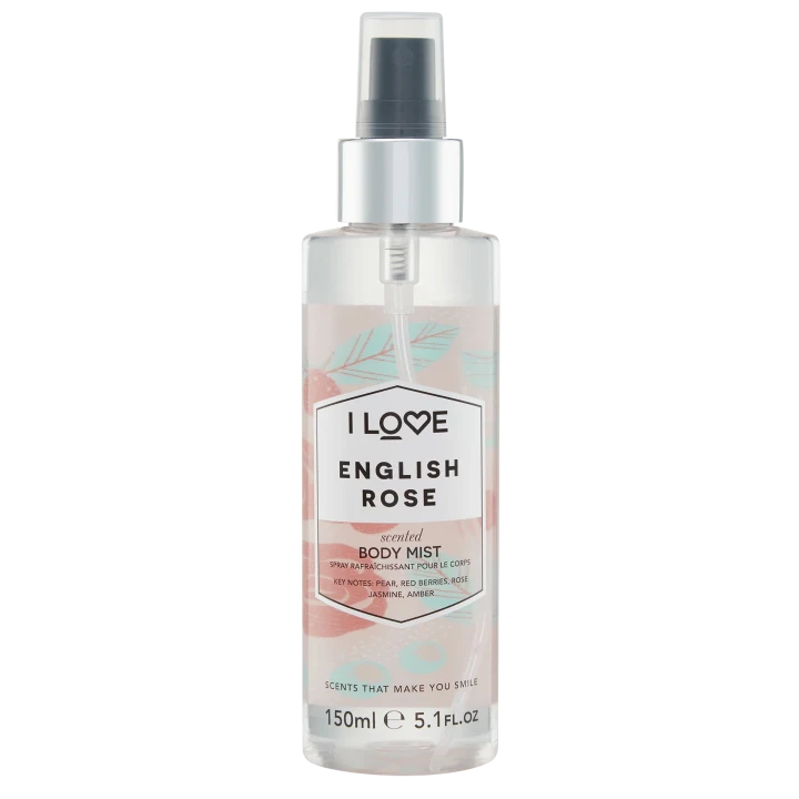 I LOVE Signature Body Mist English Rose 150 ml I Love...