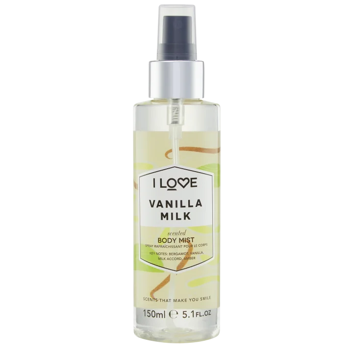 I LOVE Signature Body Mist Vanilla Milk 150 ml I Love...