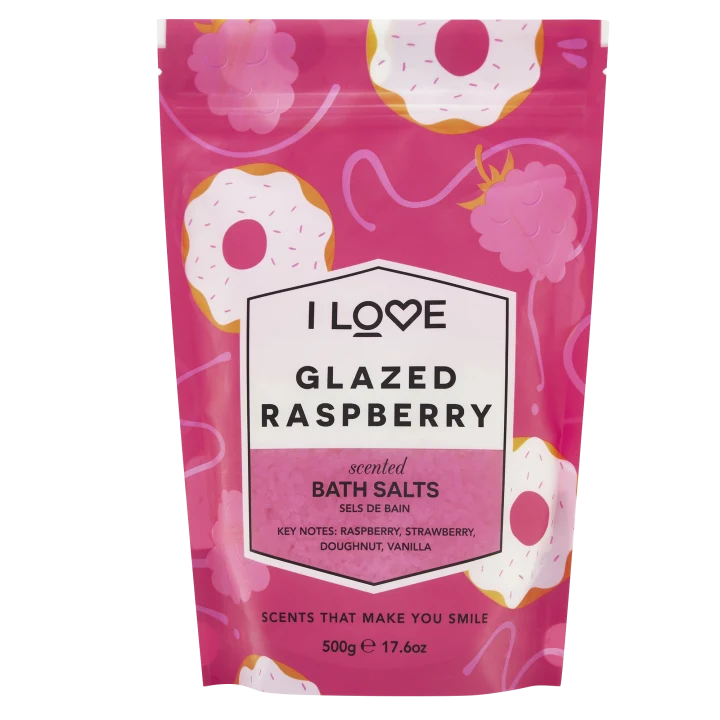 I LOVE Signature Bath Salts Glazed Raspberry 500 g I Love...