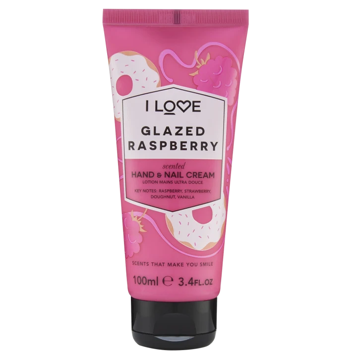 I LOVE Signature Hand & Nail Cream Glazed Raspberry 100 ml I Love...