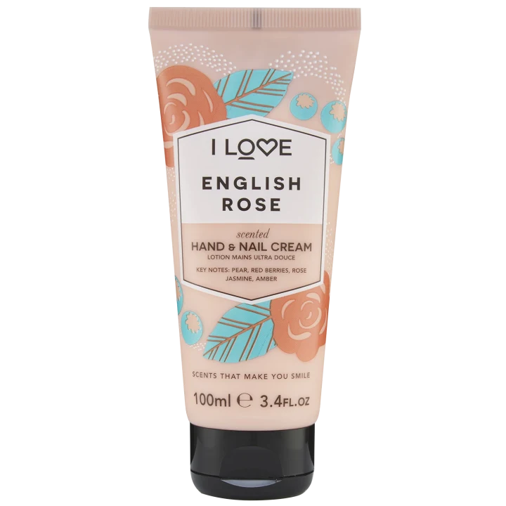 I LOVE Signature Hand & Nail Cream English Rose 100 ml I Love...