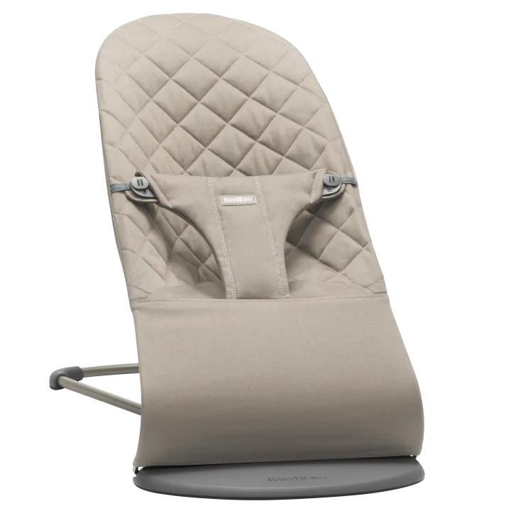 BabyBjörn Babysitter Bliss Vävd Klassisk Quilt Sandgrå Babybjörn