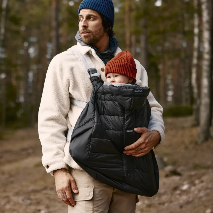 BabyBjörn Vinterskydd Till Bärsele Svart Babybjörn