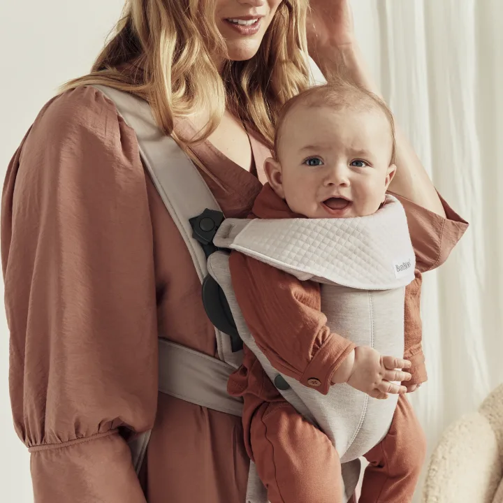 BabyBjörn Bärsele Mini 3D Jersey Ljusbeige Babybjörn