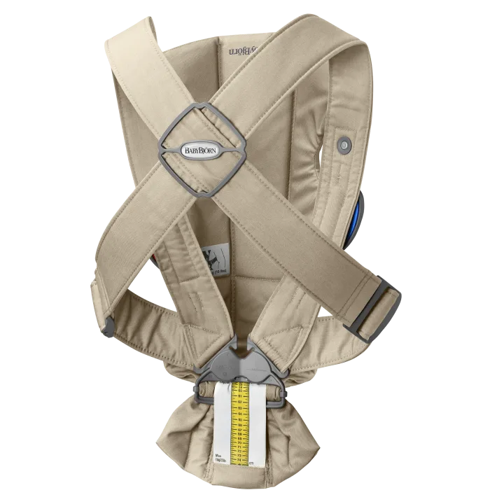 BabyBjörn Bärsele Mini Vävd Beige Babybjörn