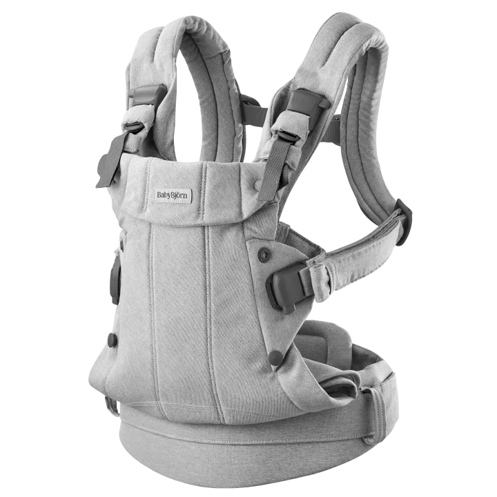 BabyBjörn Bärsele Harmony Väv Ljusgrå Melerad Babybjörn