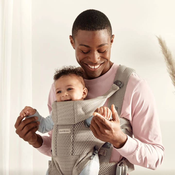 BabyBjörn Bärsele Move 3D Mesh Gråbeige Babybjörn