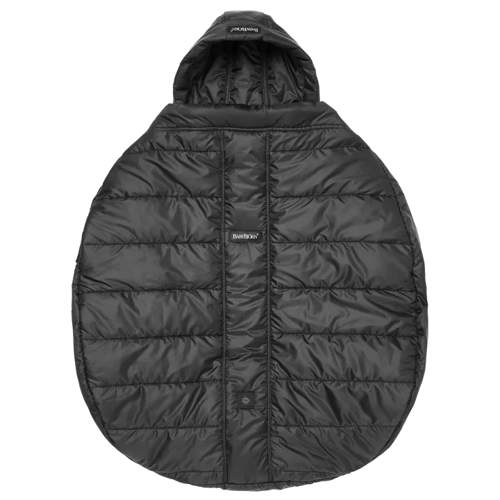 BabyBjörn Vinterskydd Till Bärsele Svart Babybjörn