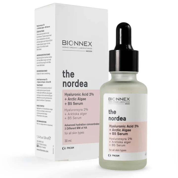 BIONNEX The Nordea Hyaluronic Acid 2% + Arctic Algae + B5 Serum 30ml BIONNEX