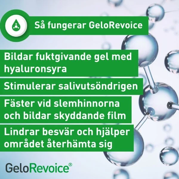 GeloRevoice halstablett 20 st Körsbär-Menthol Gelorevoice