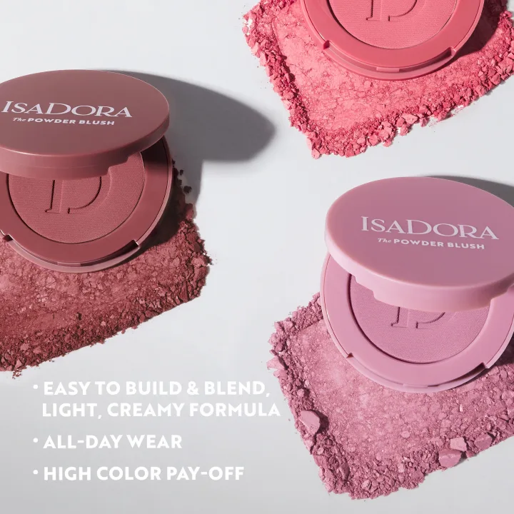 IsaDora The Powder Blush 4,5 g 11 Deep Berry IsaDora
