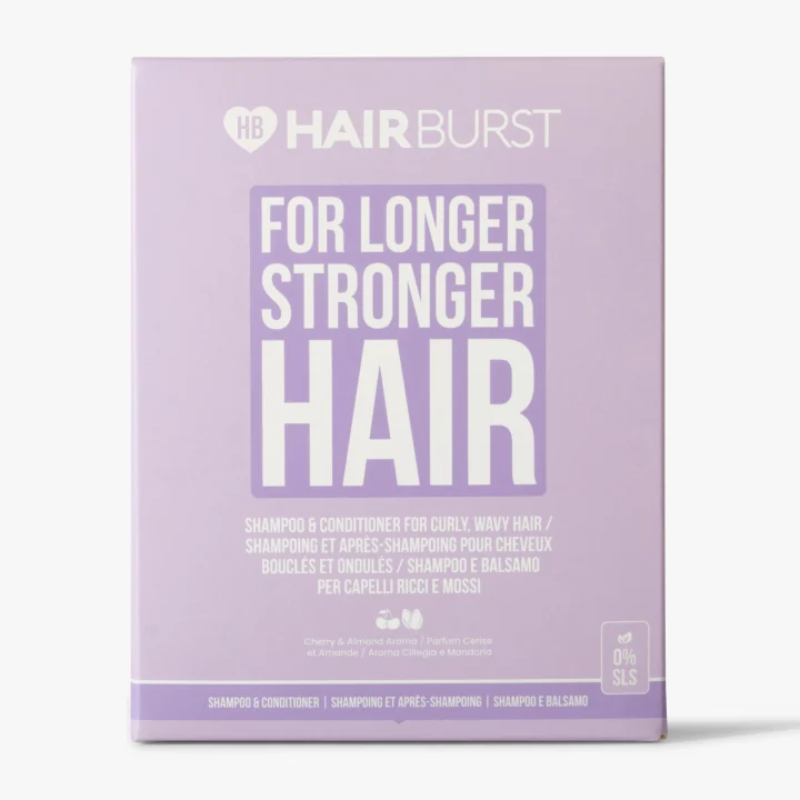 Hairburst Shampoo&Conditioner for Curly&Wavy Hair 2x350 ml Hairburst
