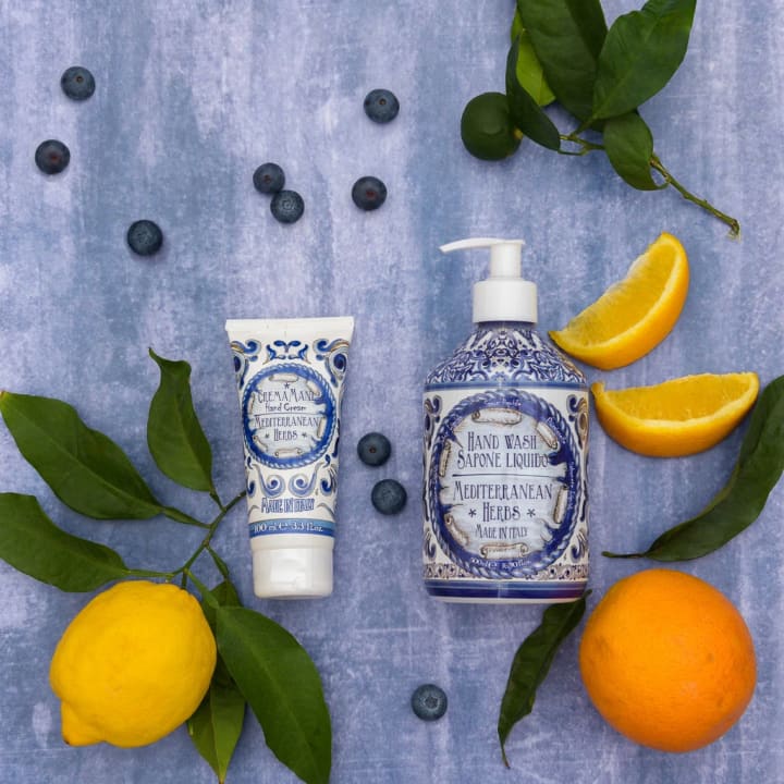 Rudy La Maioliche Liquid Soap Mediterranean Herbs 500ml Rudy La Maioliche