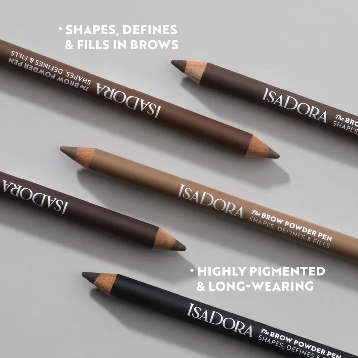 Isadora The Brow Powder Pen, Shapes, Defines & Fills 02 Dark Brown IsaDora