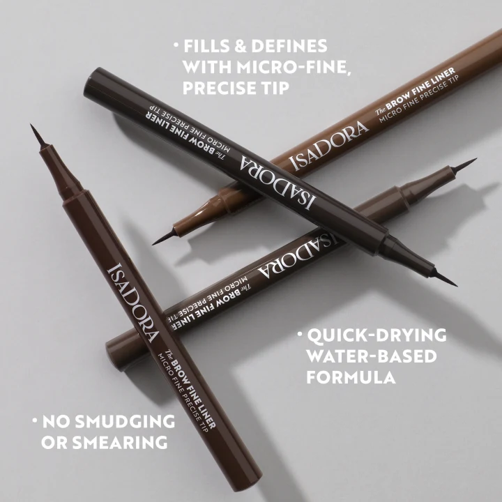 The Brow Fine Liner, Micro Fine Precise Tip 1,1 ml 42 Soft Brown IsaDora