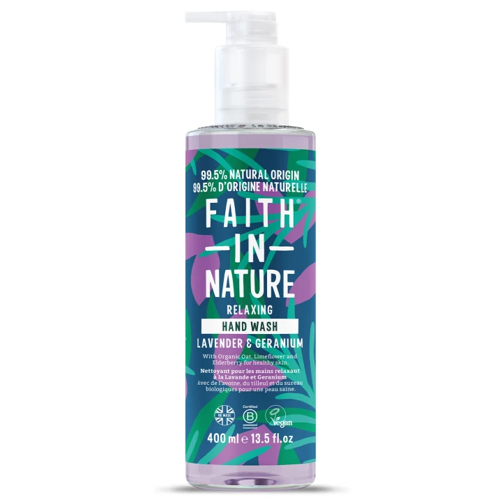 Faith in Nature Hand Wash Lavender & Geranium 400 ml Faith in Nature