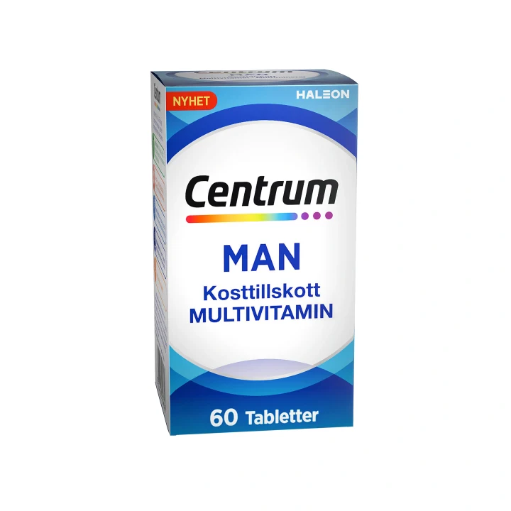 Centrum Man Multivitamin-multimineral 60 st centrum