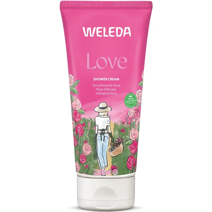 Weleda Love Shower Cream Rose 200 ml Weleda