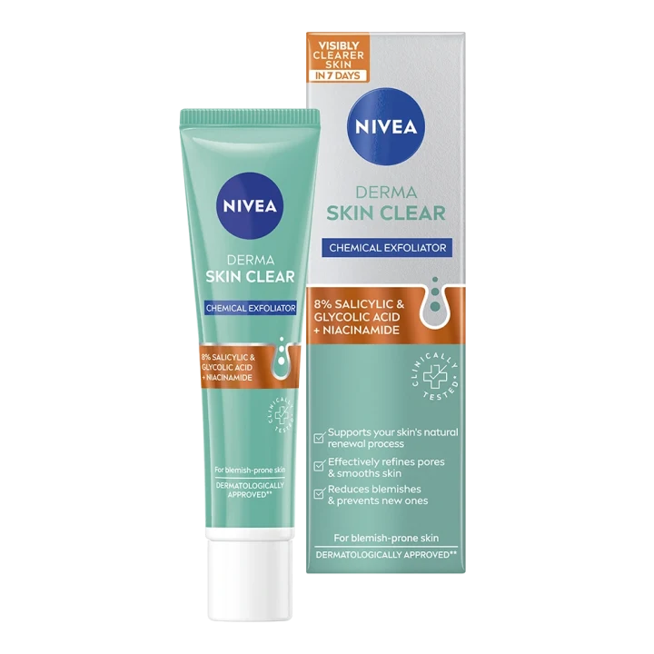 Nivea Derma Skin Clear Night Exfoliator 40 ml Nivea