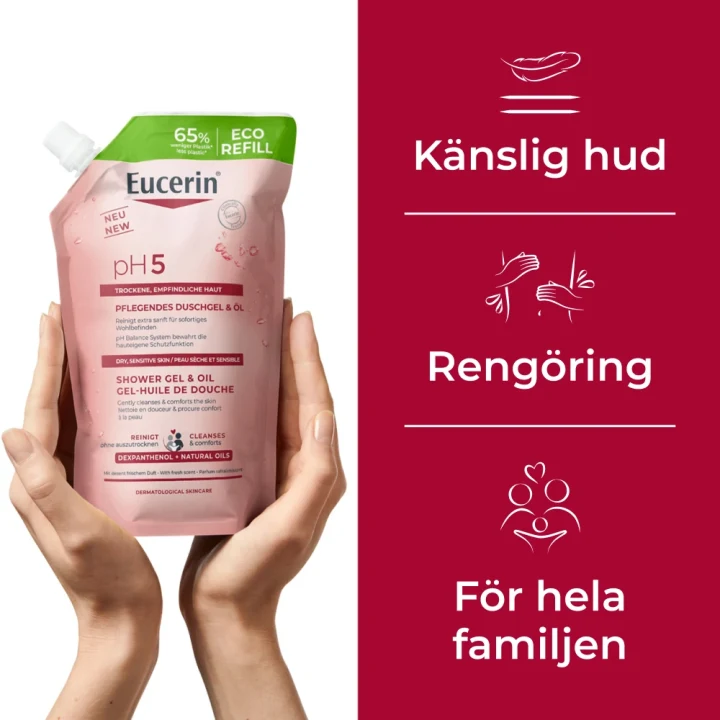 Eucerin pH5 Shower Gel & Oil Refill 400 ml Eucerin