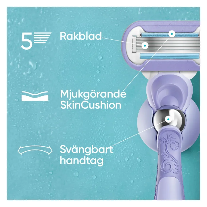 Gillette Venus Extra Smooth Swirl Rakblad 3-pack Venus