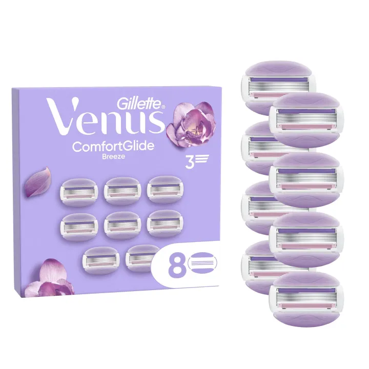 Venus Comfortglide Breeze Rakblad 8-pack Venus