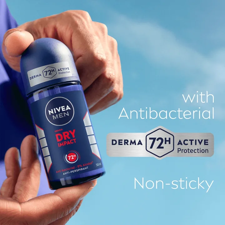 Nivea Men Dry Impact Roll On 50 ml Nivea