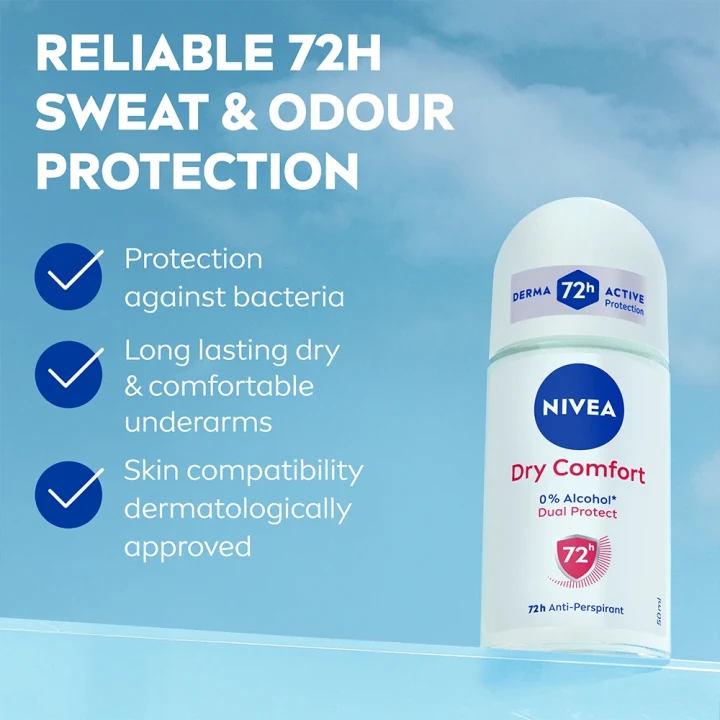 Nivea Dry Comfort Roll On 50 ml Nivea