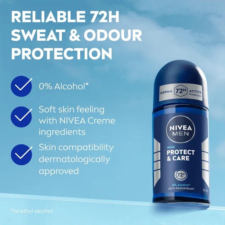 Nivea Men Protect & Care Roll On 50 ml Nivea