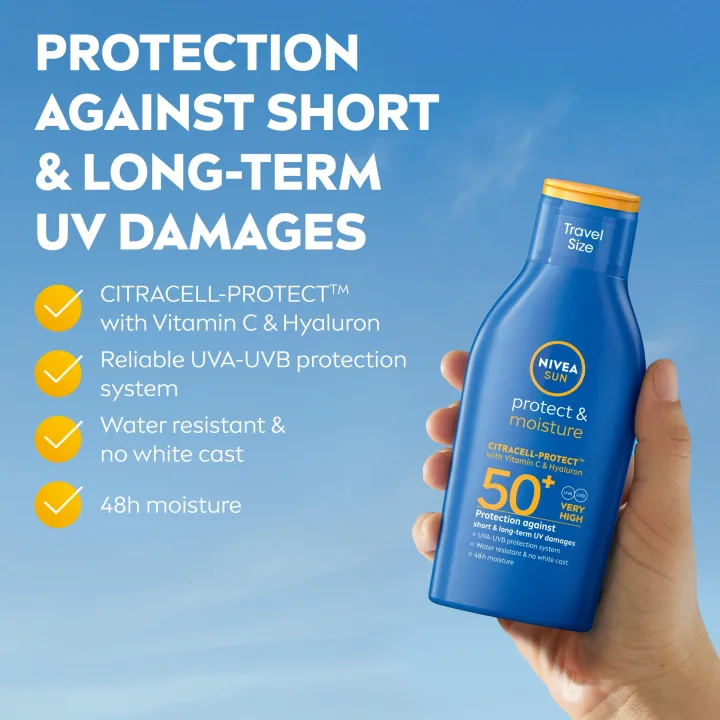 Nivea Sun Protect & Moisture Sun Lotion SPF 50+, 100 ml Nivea