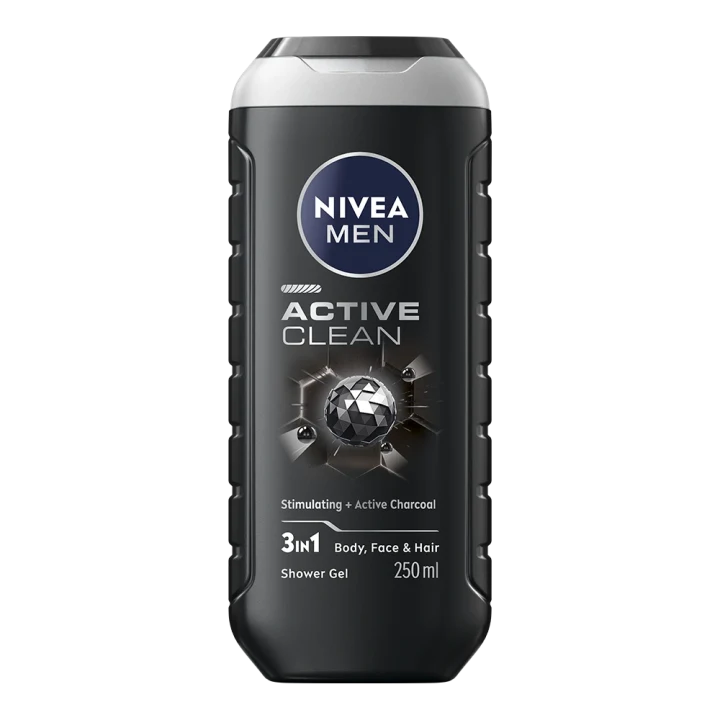 Nivea Men Active Clean Shower Gel 250 ml Nivea