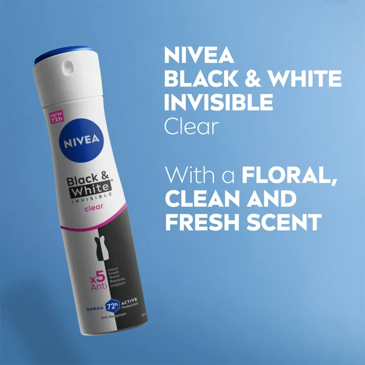 Nivea Black & White Original Spray 150 ml Nivea