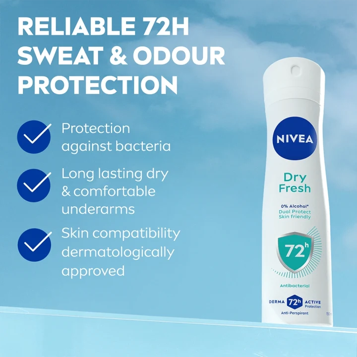 Nivea Dry Fresh Spray 150 ml Nivea