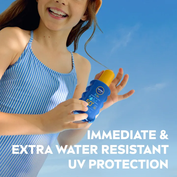 Nivea Sun Protect & Care Kids Sun Spray SPF 50+, 200 ml Nivea