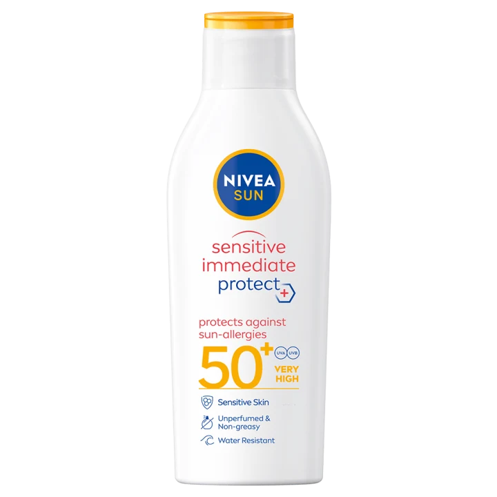 Nivea Sun Sensitive Immediate Protect Sun Lotion SPF 50+, 200 ml Nivea