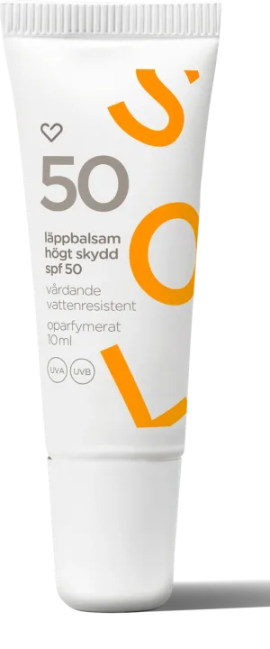 Hjärtats Läppbalsam SPF50 Oparfymerad 10 ml Hjärtats