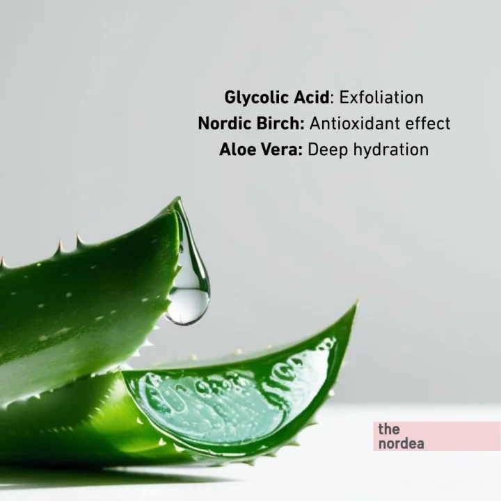 BIONNEX The Nordea Glycolic Acid 8% + Aloe Vera + Birch Toner 100ml BIONNEX