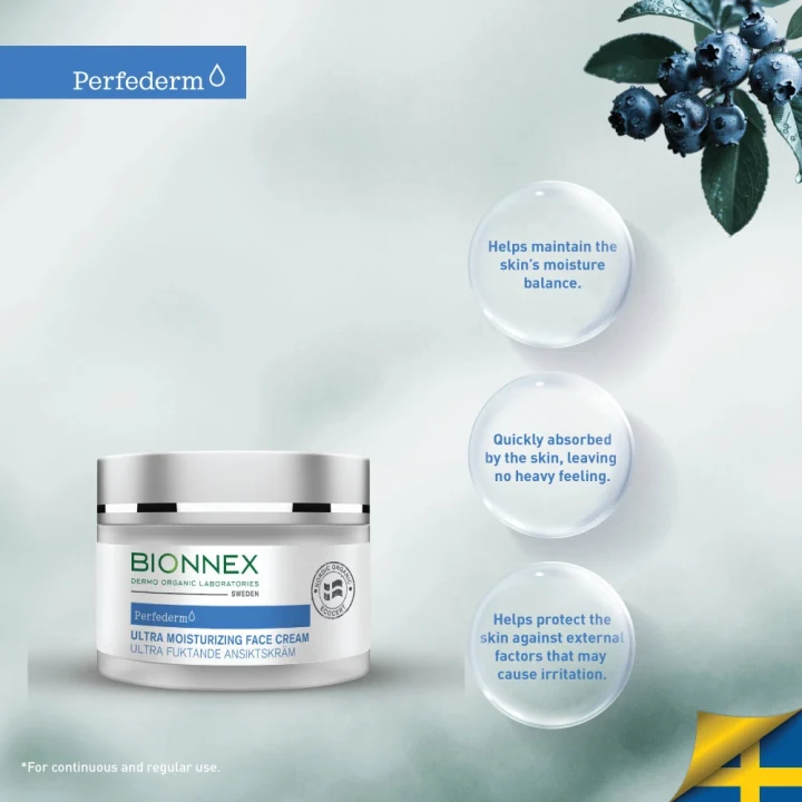 BIONNEX Perfederm Moisturizing Face Cream 50ml BIONNEX