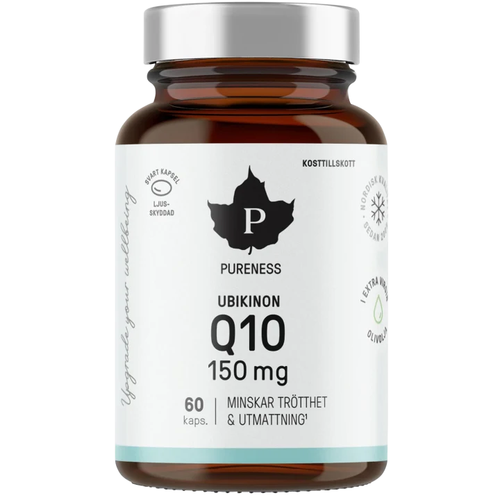 Pureness Q10 Ubikinon 150 mg 60 kapslar Pureness