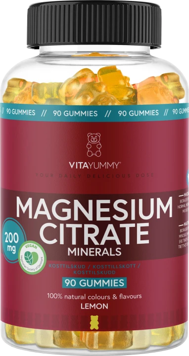 VitaYummy Magnesium Citrate Lemon 90 st VitaYummy