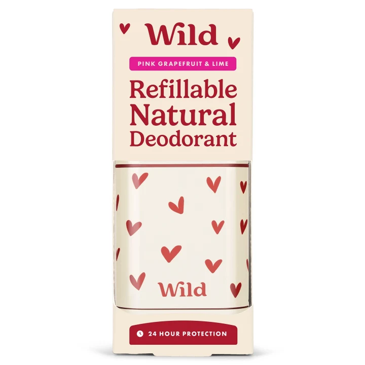 Wild Heart Case Pink Grapefruit & Lime Start Pack 40g Wild