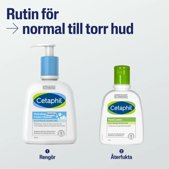 Cetaphil Hydrating Foaming Cream Cleanser 236 ml Cetaphil