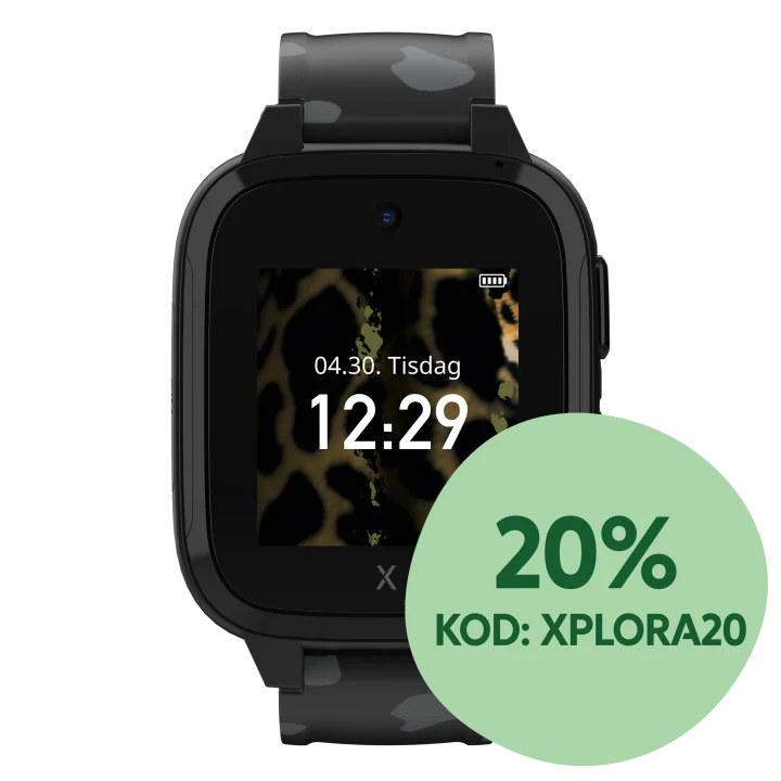 Xplora XGO3 XConnect Smartklocka För Barn BLACK 2nd Gen Xplora