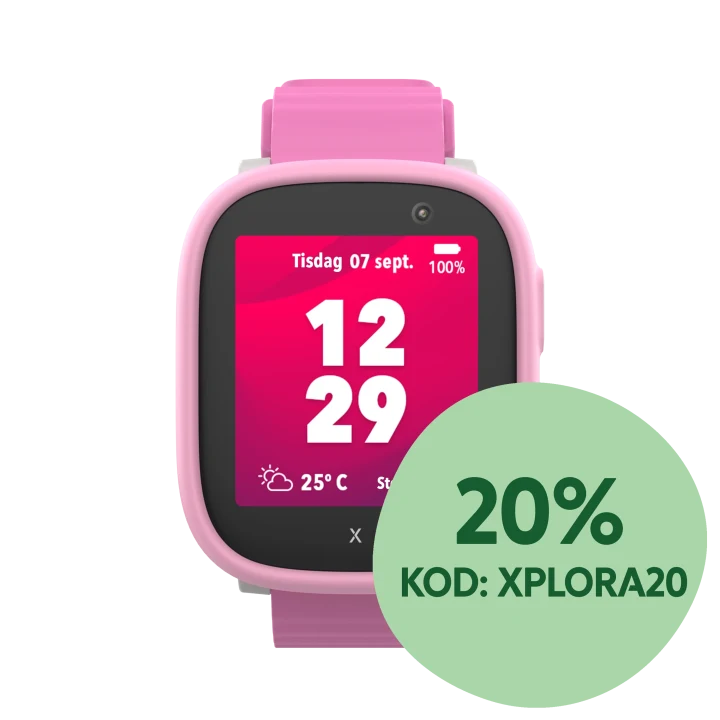 Xplora X6Play Smartklocka För Barn PINK Xplora