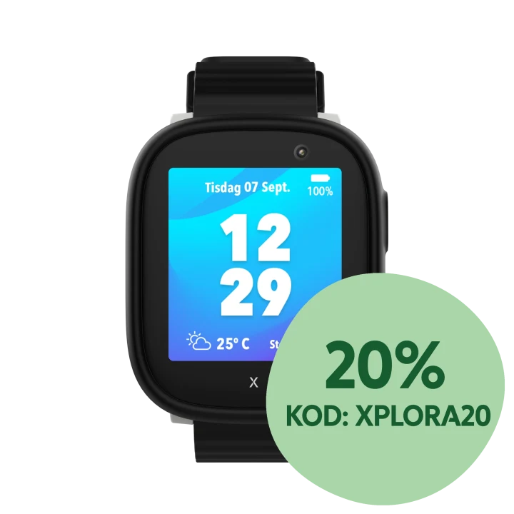 Xplora X6Play Smartklocka För Barn BLACK Xplora