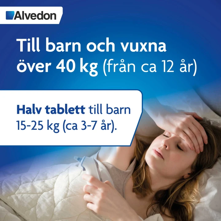 Alvedon filmdragerad tablett 500 mg 20 st Alvedon